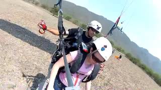 Paraglider tandem Colima Mexico