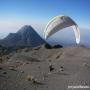 Volando en los Volcanes de Colima
